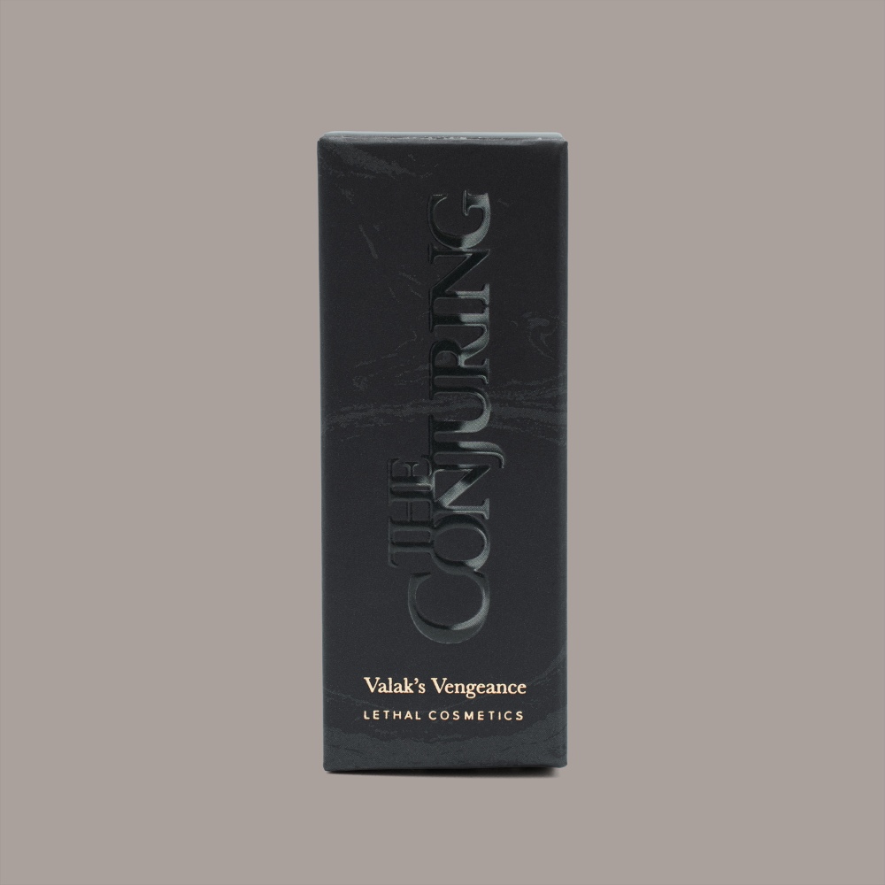 Lethal Cosmetics The Conjuring - Valak's Vengeance Rouge à lèvres - Noir